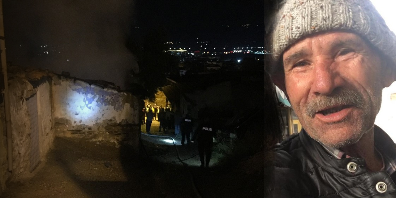 Mum evi tutuşturdu! Televizyon ve piknik tüpünün de patladığı yangını söndürmeye çalışırken yaralandı