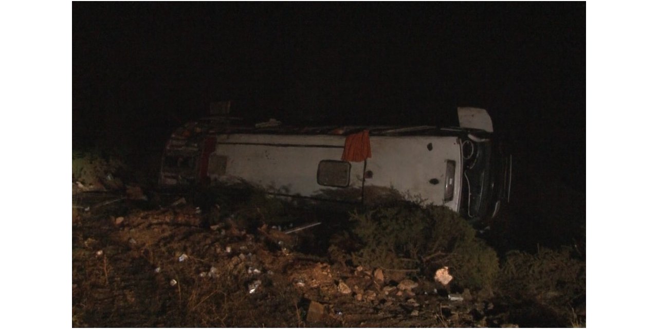 Eskişehir’de otobüs kazası: 3 yaralı