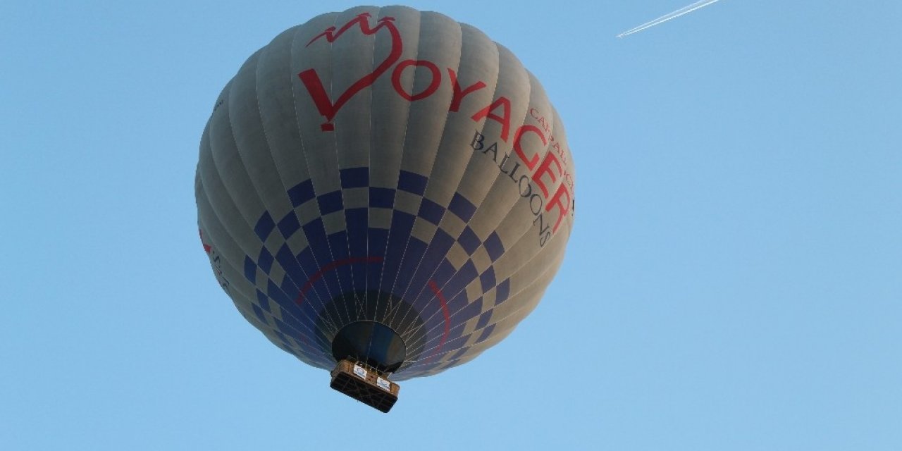 Kapadokya’da balon turları iptal edildi