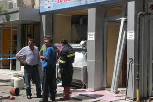 Lokantada tüp patladı: 2 yaralı