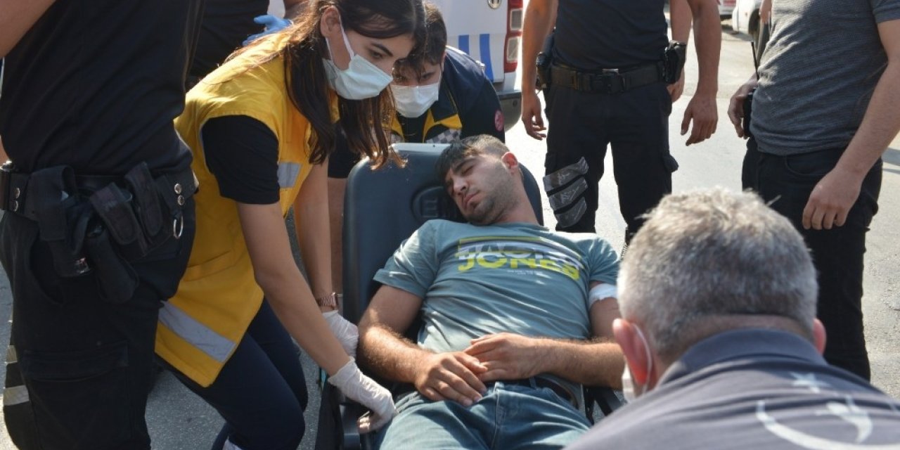 Polis camı kırıp hayat kurtardı