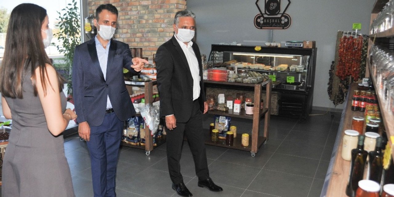 ASSİM’de yöresel ürünler mağazası açıldı