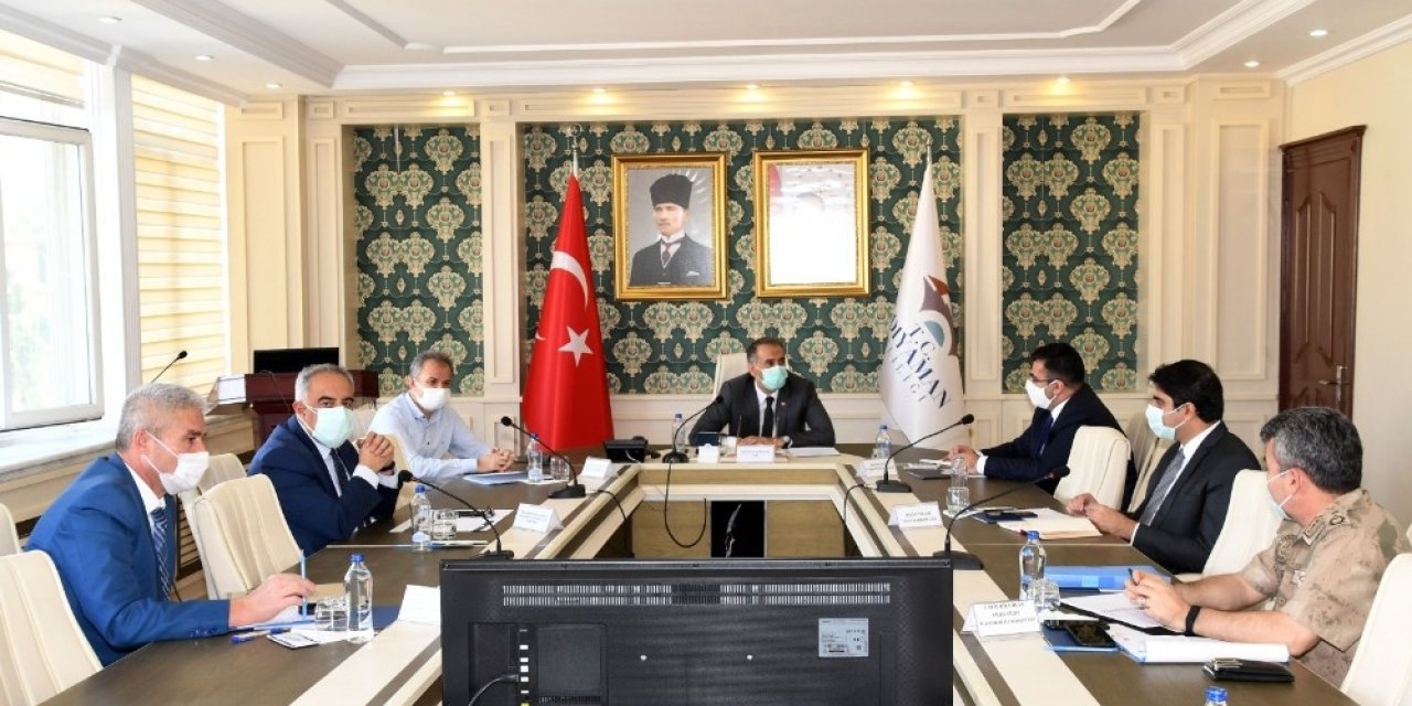 Adıyaman’da pandemi kurulu toplantısı yapıldı