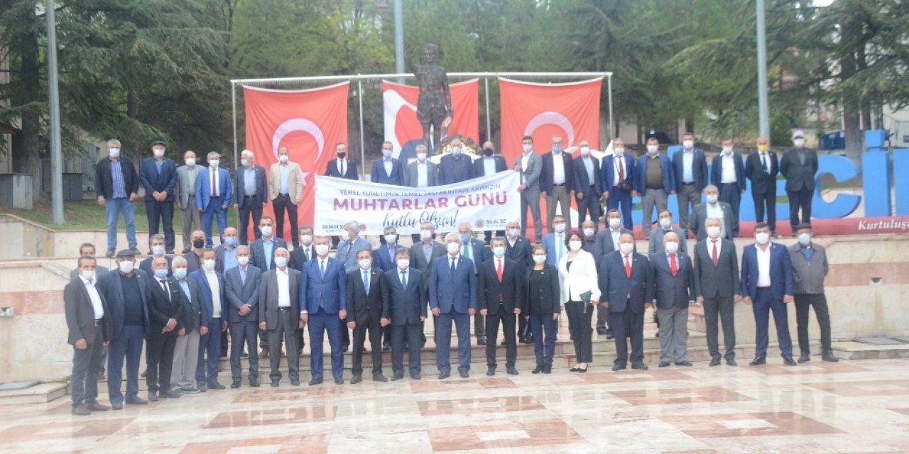 19 Ekim Muhtarlar Günü kutlandı