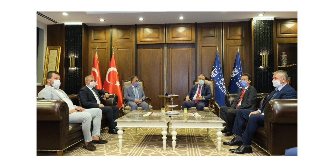 Başkan Aktaş, demokrasinin uç beylerini ağırladı