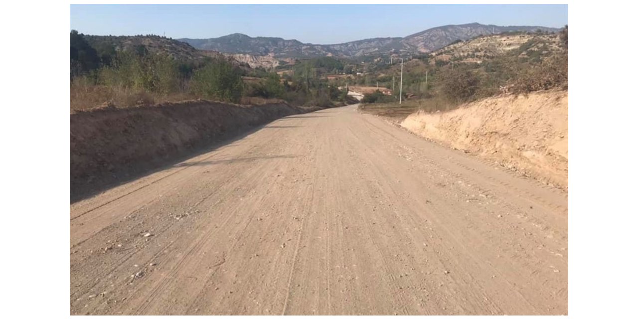 Selim Köyü yolu genişletme çalışmaları devam ediyor