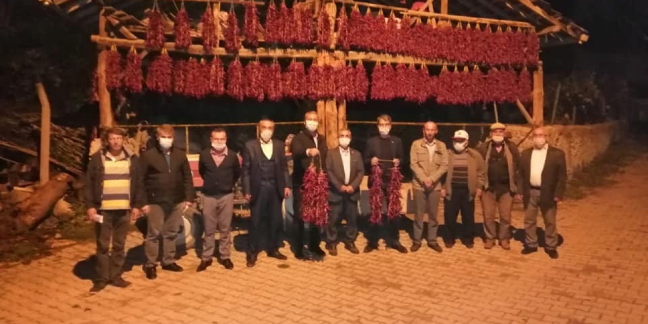 AK Parti’den Çukurören Köyü’ne ziyaret