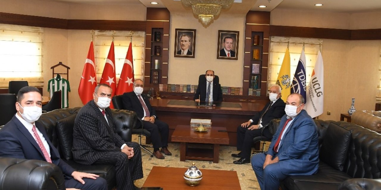 Başkan Altay muhtar derneklerinin başkanlarıyla buluştu