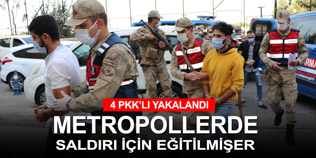 PKK'nın büyükşehirlerde saldırı için özel eğittiği 4 'uyuyan hücre' yakalandı! Biri devlet hastanesinde tekniker çıktı