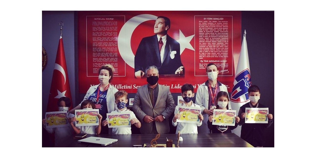 Haftanın yıldızları sertifikalarını aldı