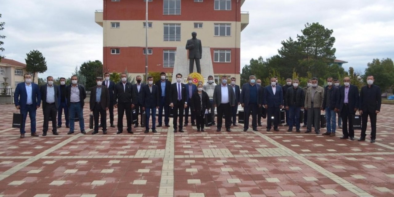 Beylikova’da Muhtarlar Günü münasebetiyle tören düzenlendi