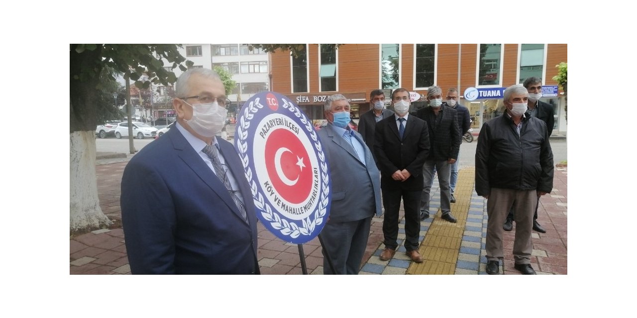 Pazaryeri’nde 19 Ekim Muhtarlar Günü kutlandı