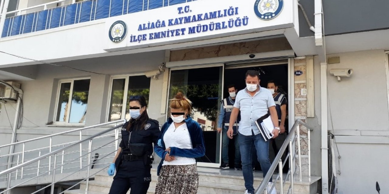 İzmir’de inşaat malzemesi çalan hırsızlar yakalandı