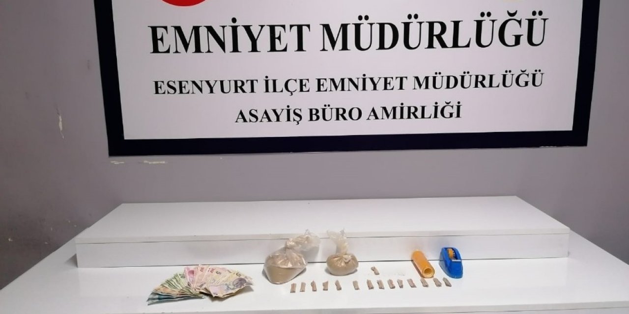 Esenyurt’ta uyuşturucu operasyonu: 2 kişi tutuklandı