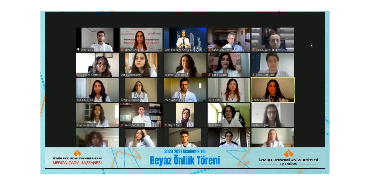 68 öğrenciden hekimliğe ilk adım