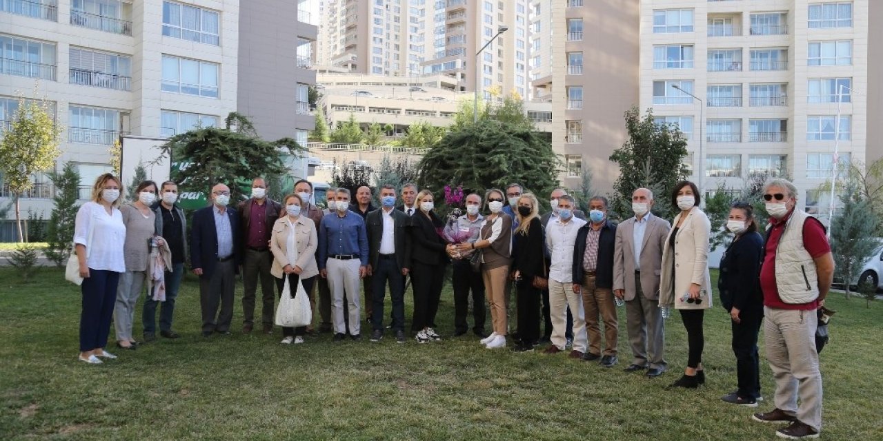 Başkan Şimşek, İncek TOKİ sakinleri ile buluştu