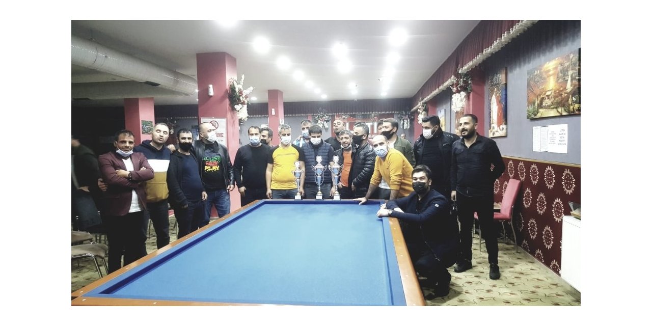 Tatvan’da ‘Bilardo Bölge Şampiyonası’ düzenlendi