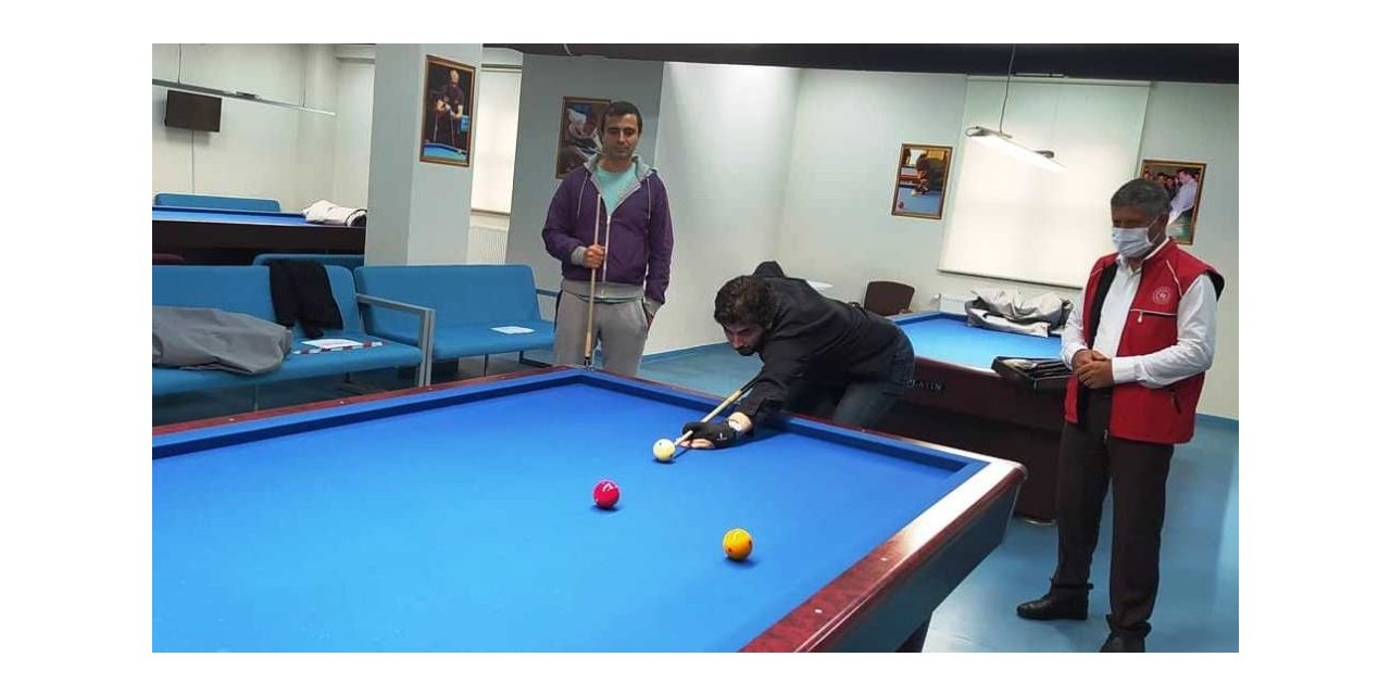Düzce’de 3 bant bilardo eğitimleri başladı