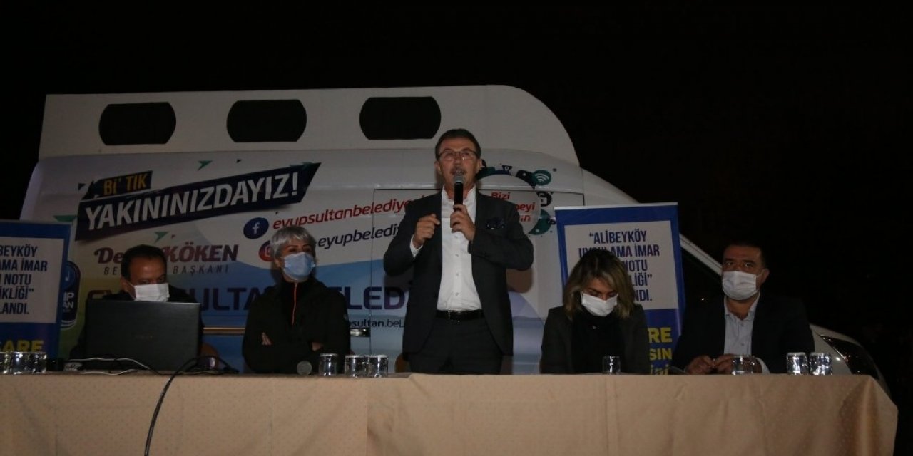 Başkan Deniz Köken Karadolap Mahallesi sakinleriyle buluştu