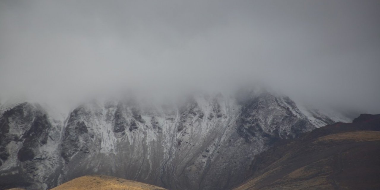 Erciyes’te kar sevinci