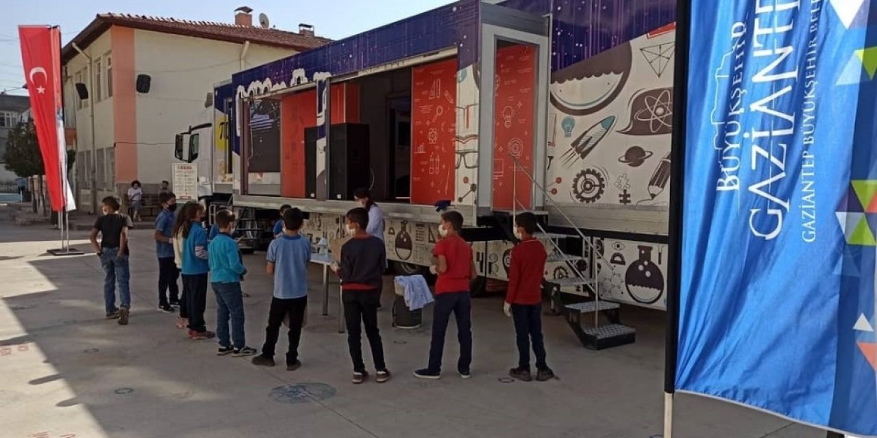 Gaziantep’te okul bahçelerinde bilim fırsatı