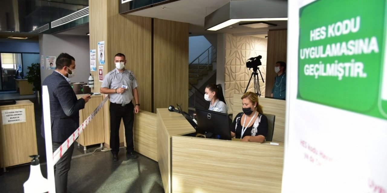 Büyükşehirde HES Kodu uygulaması başladı