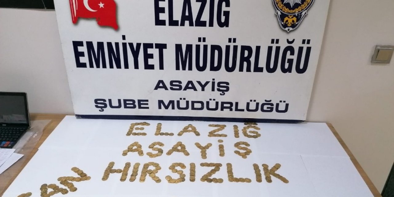 Elazığ’da yüzlerce sahte altın ele geçirildi, 4 şüpheli yakalandı
