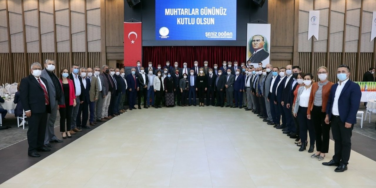 Merkezefendi’de muhtarlar bir araya geldi