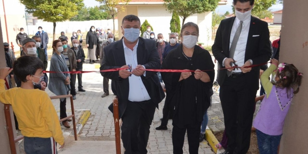 Beylikova TOKİ konutları doğalgazla buluştu