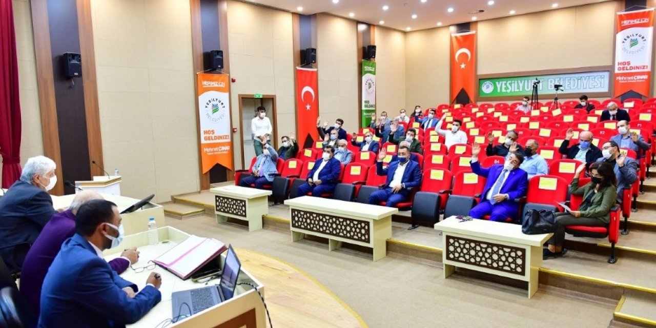 Yeşilyurt Belediye Meclisi, Ekim ayı çalışmalarını tamamladı