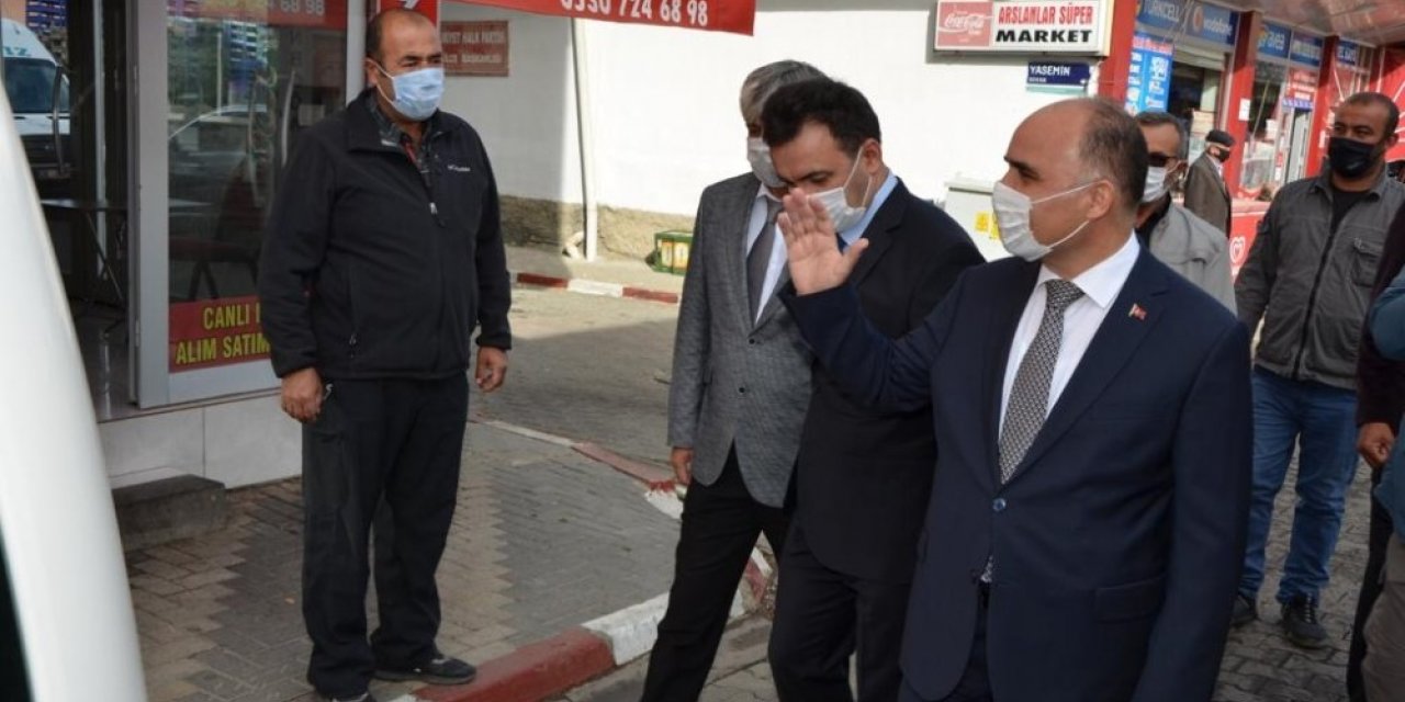 Vali Günaydın Sarız ve Pınarbaşı’da Muhtarlarla Buluştu