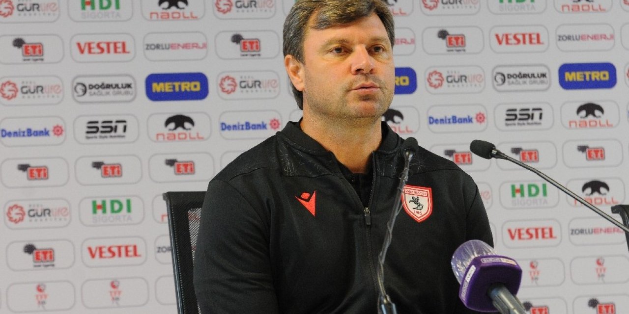 Ertuğrul Sağlam: "Gol pozisyonlarına girdik, son vuruşları yapamadık"