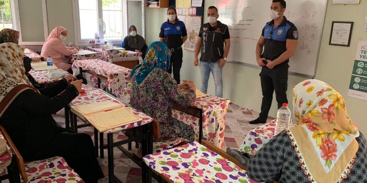 Adana’da "annelere" narkotik eğitimi