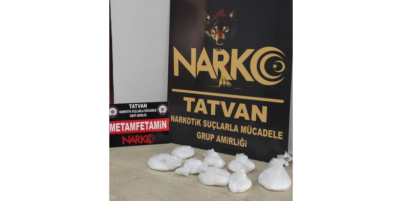 Bitlis’te 2 kilo 780 gram uyuşturucu ele geçirildi