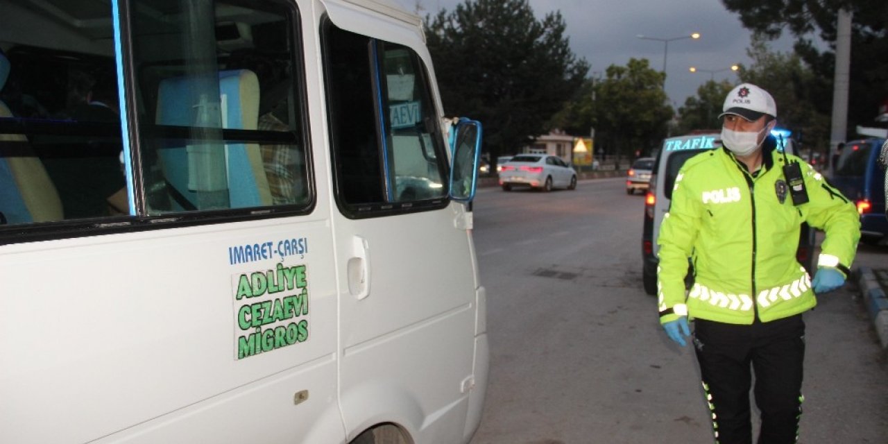 Toplu taşıma araçlarına korona denetimi