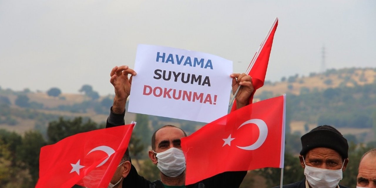 Kurulmak istenen hindi çiftliğine iki mahalle halkı karşı çıktı