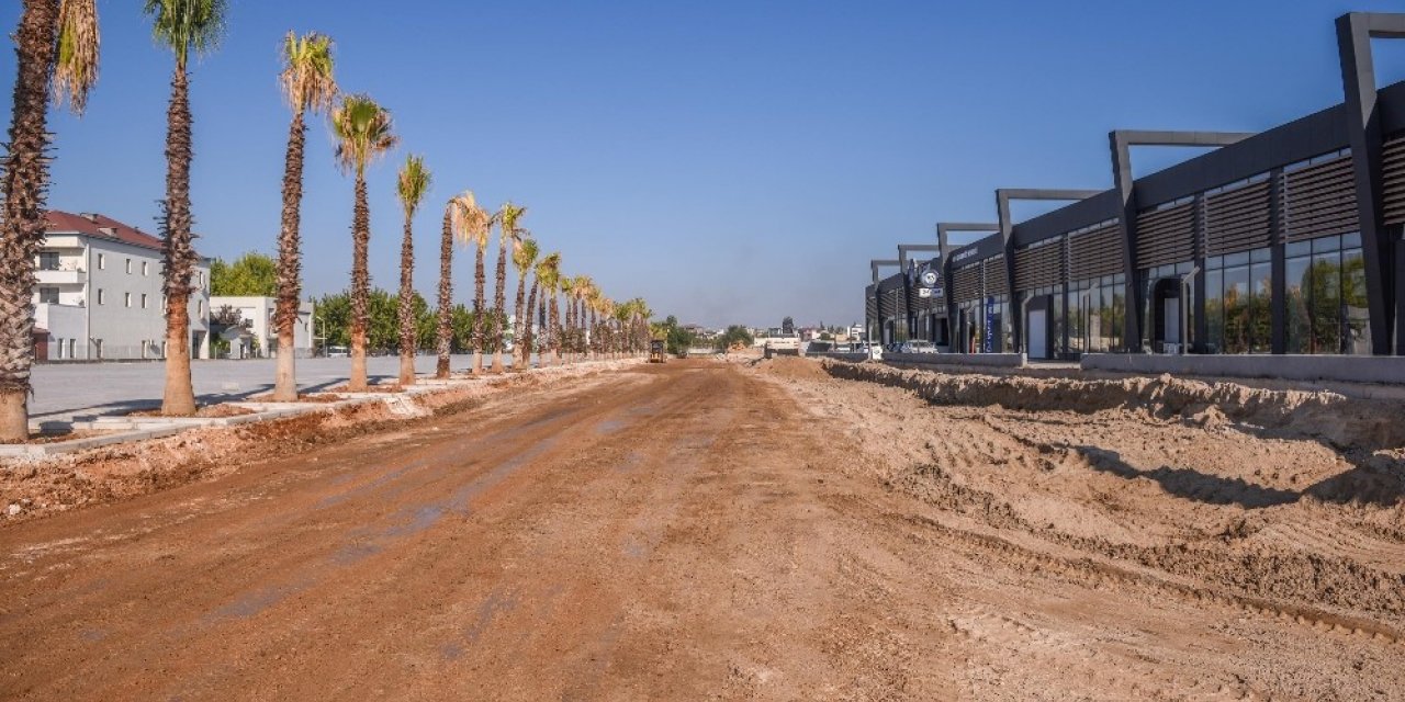 Kepez’den Altınova’ya geniş yol çalışması