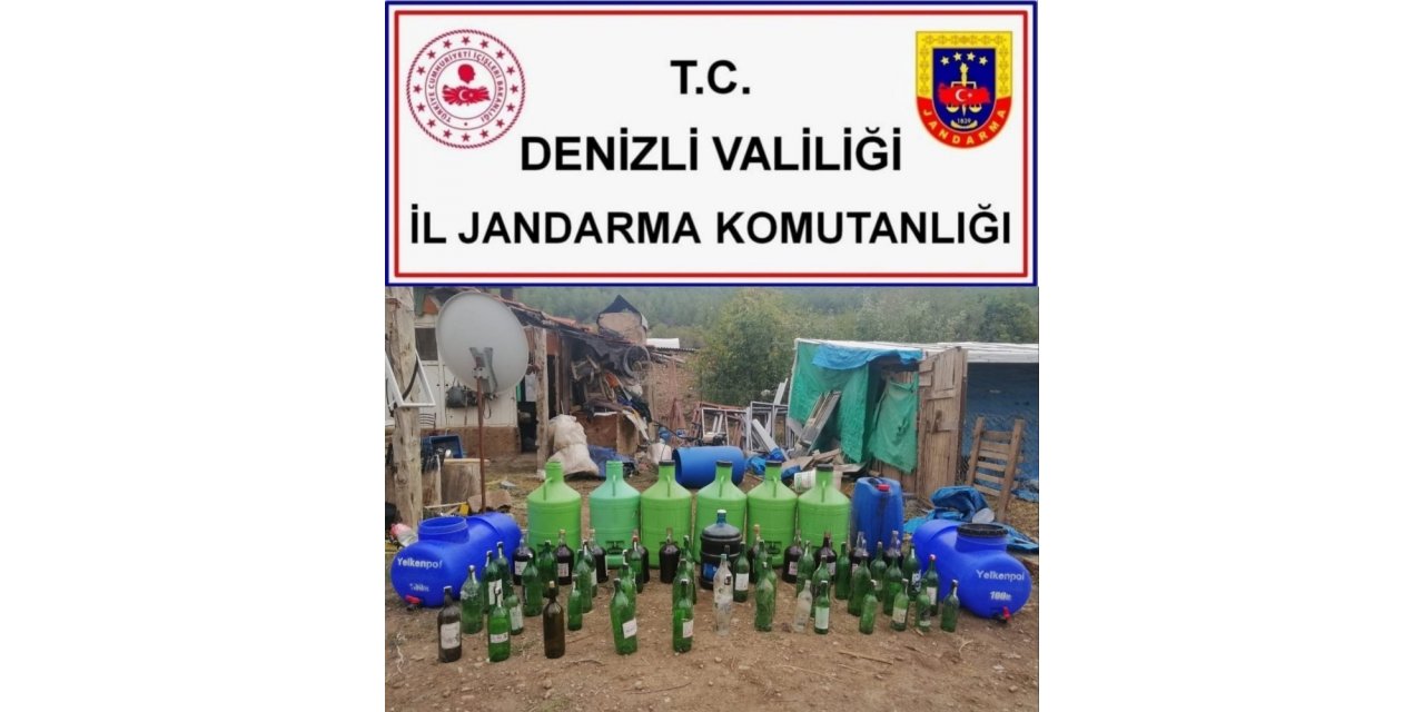 Yaşlı adam evi ve ahırını kaçak içki imalathanesine çevirdi