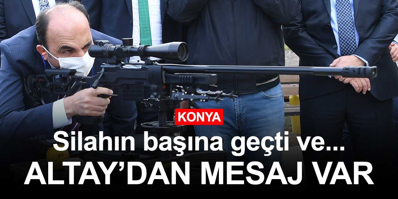 Konya Büyükşehir Belediye Başkanı Altay'dan mesaj var!