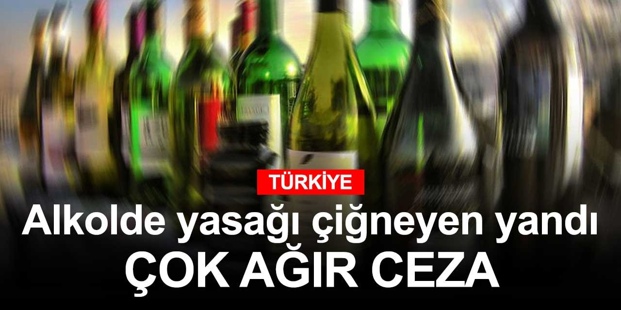Saat 22'den sonra alkol satana çok ağır ceza!