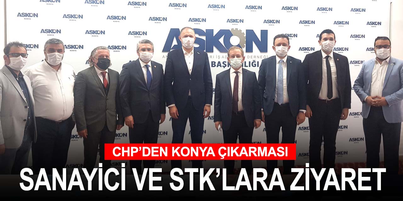 CHP Genel Başkan Yardımcısı Salıcı: Konya pandemiden daha az etkilendi