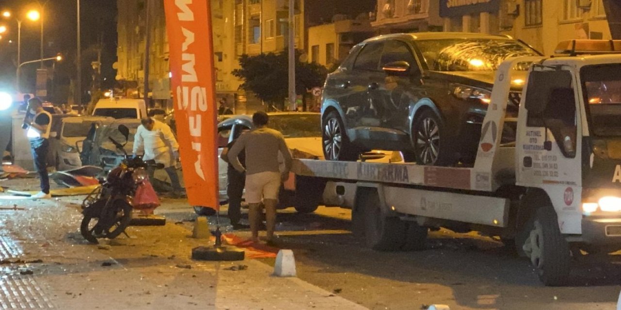 Hatay'daki patlamada ikinci teröristin vurulma anı ortaya çıktı