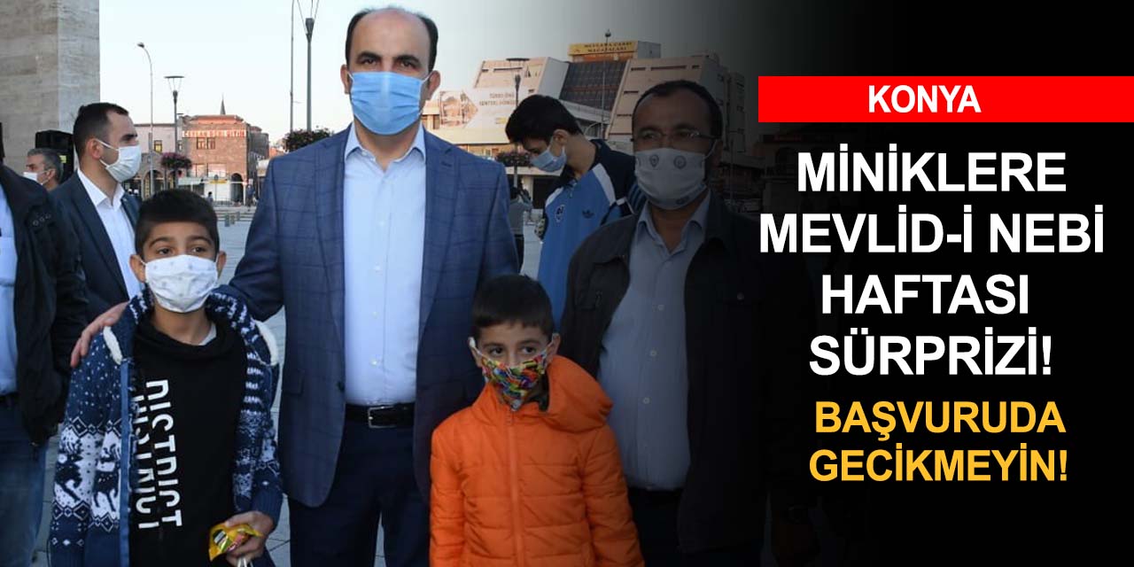 Başkan Altay’dan çocuklara Mevlid-i Nebi Haftası sürprizi