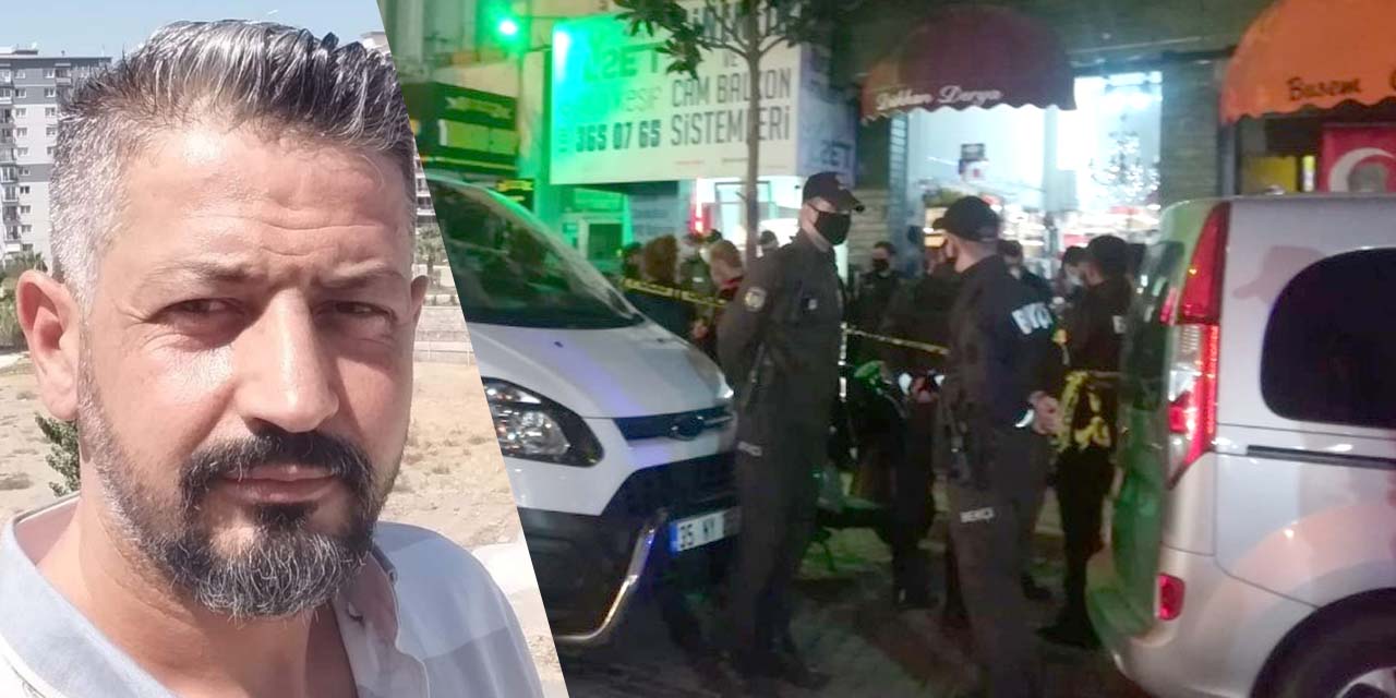 Kapı pencere dükkanına silahlı saldırı! 1 ölü