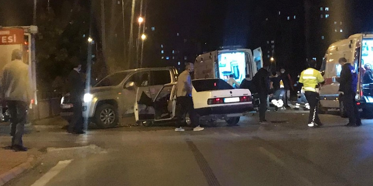 Melikgazi'de feci kaza! 10 yaralı