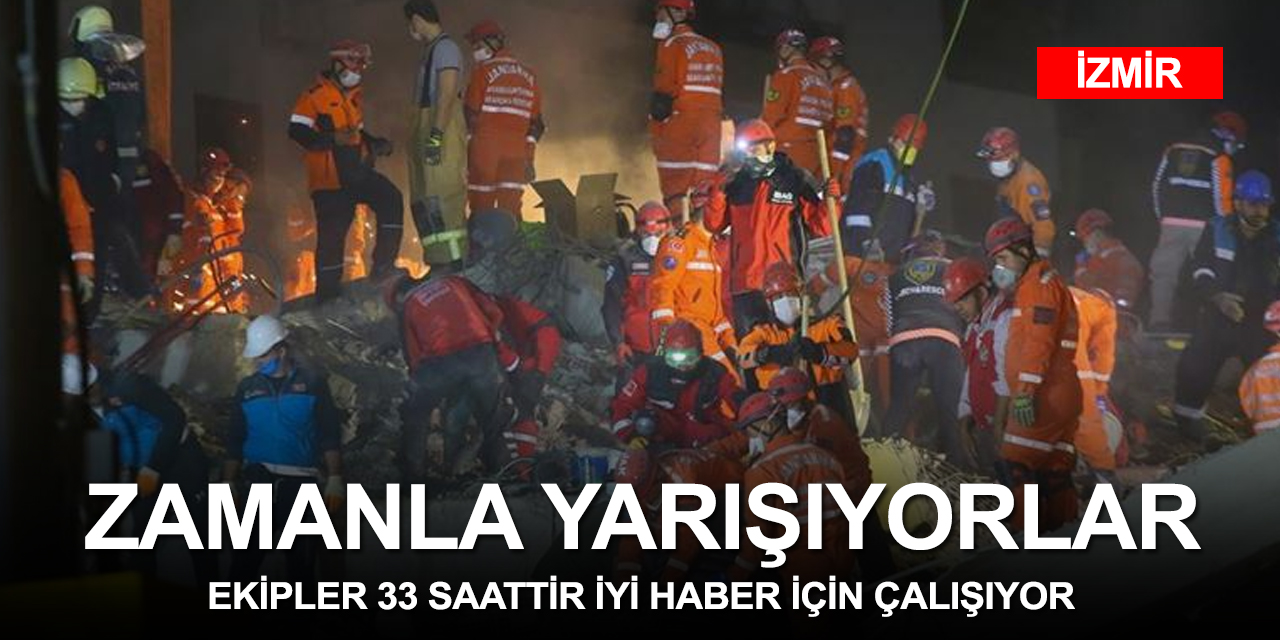 Arama kurtarma ekipleri zamanla yarışıyor