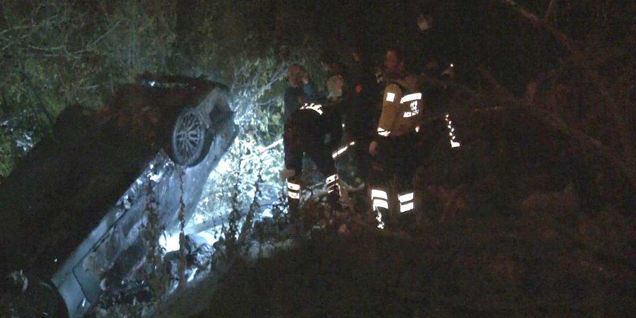 Ankara'da korkunç kaza! 2 kişi yanarak can verdi 2 kişi yaralandı