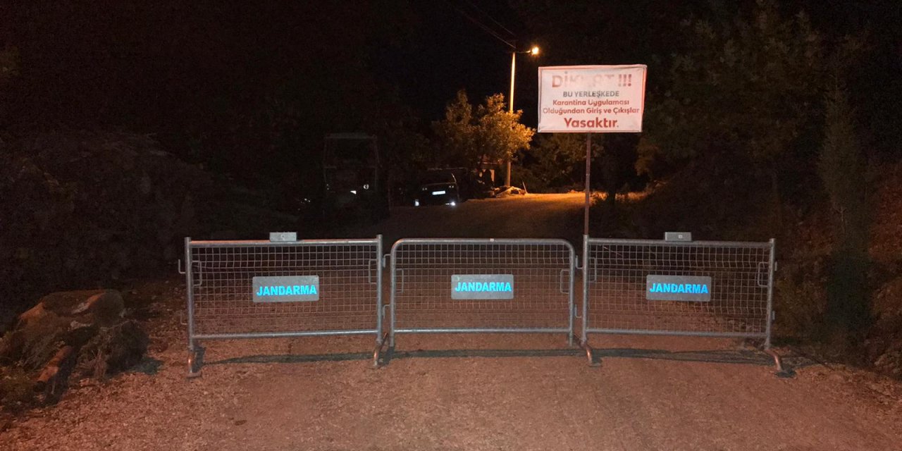 Vakaların hızla arttığı Burdur'da 4 köy karantinaya alındı