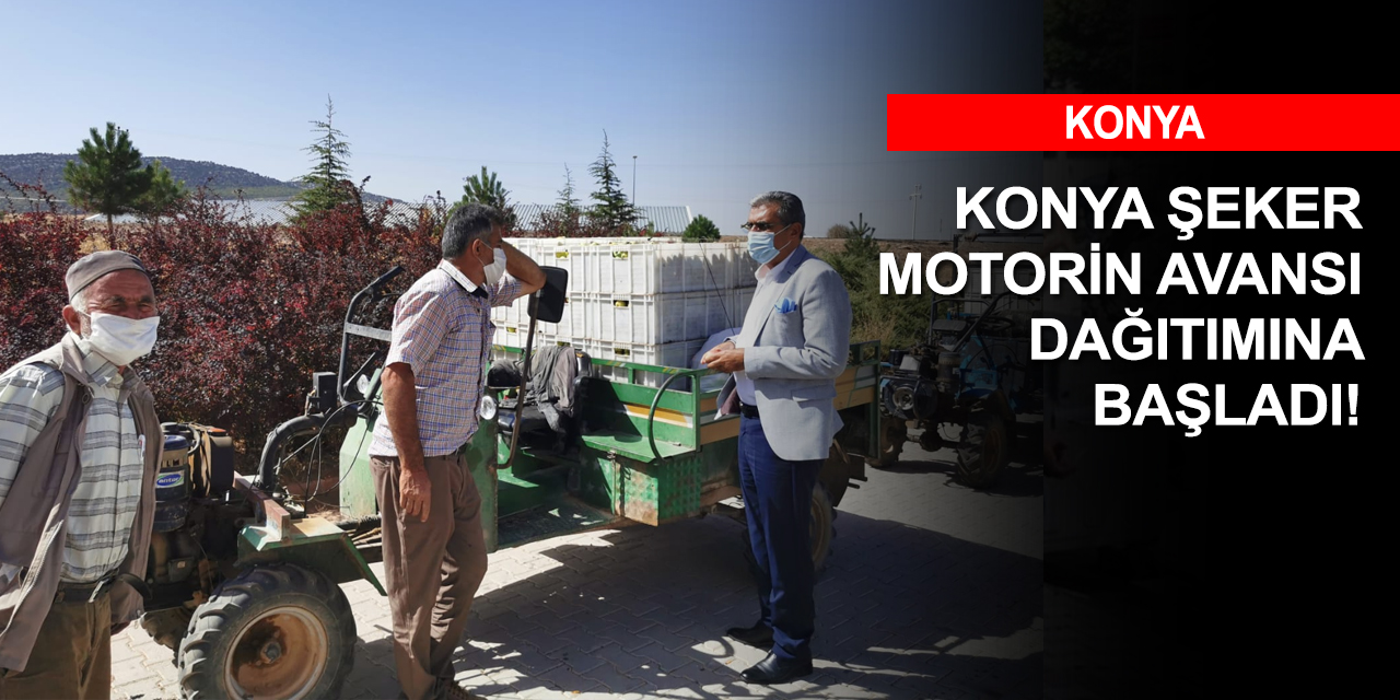 Konya Şeker üreticilere 4 Milyon 569 Bin 936 Litre motorin dağıtıyor