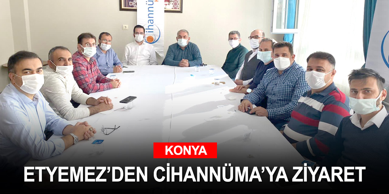 Konya Milletvekili Etyemez Cihannüma Derneği'nde istişarelerde bulundu